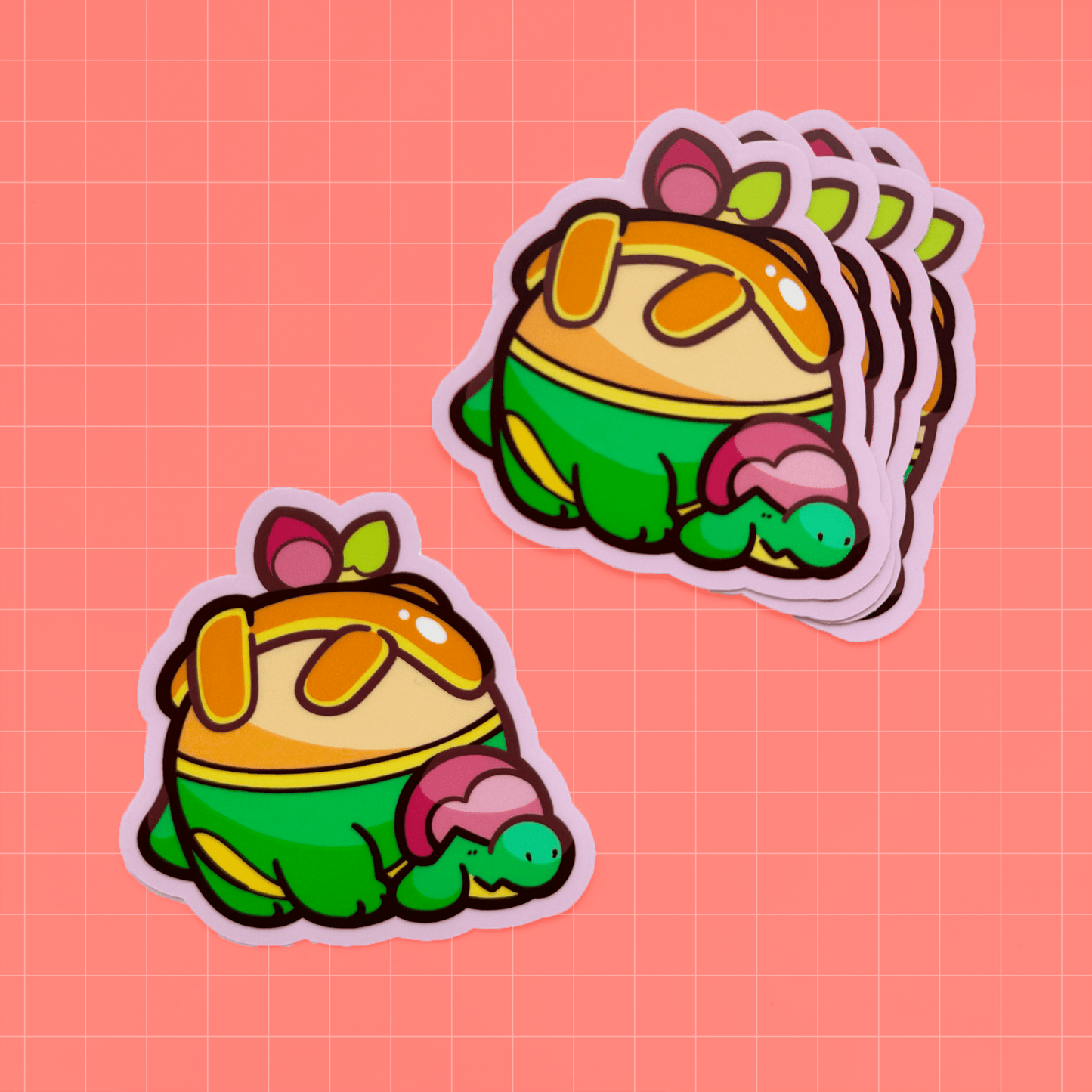 Appletun Party Friend Sticker - HeyyoJojo