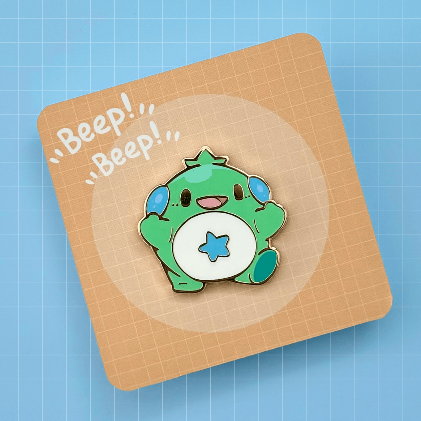 Beep! Hard - Enamel Pin - HeyyoJojo