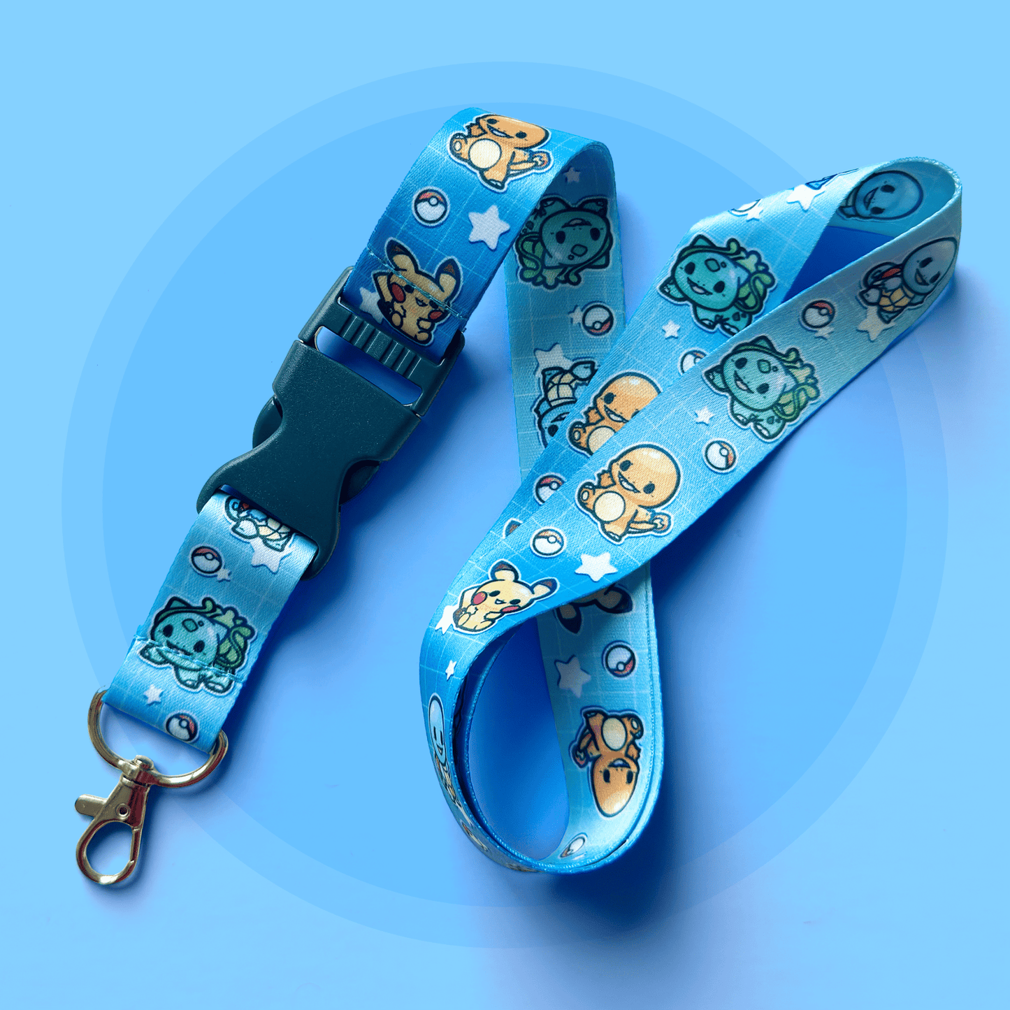 Blue Partner Lanyard - HeyyoJojo