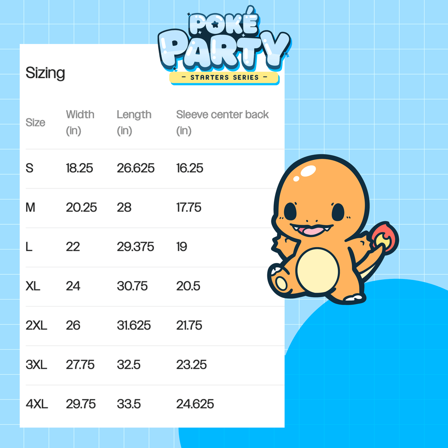 Charmander Embroidered Shirt | Comfort Colors - HeyyoJojo