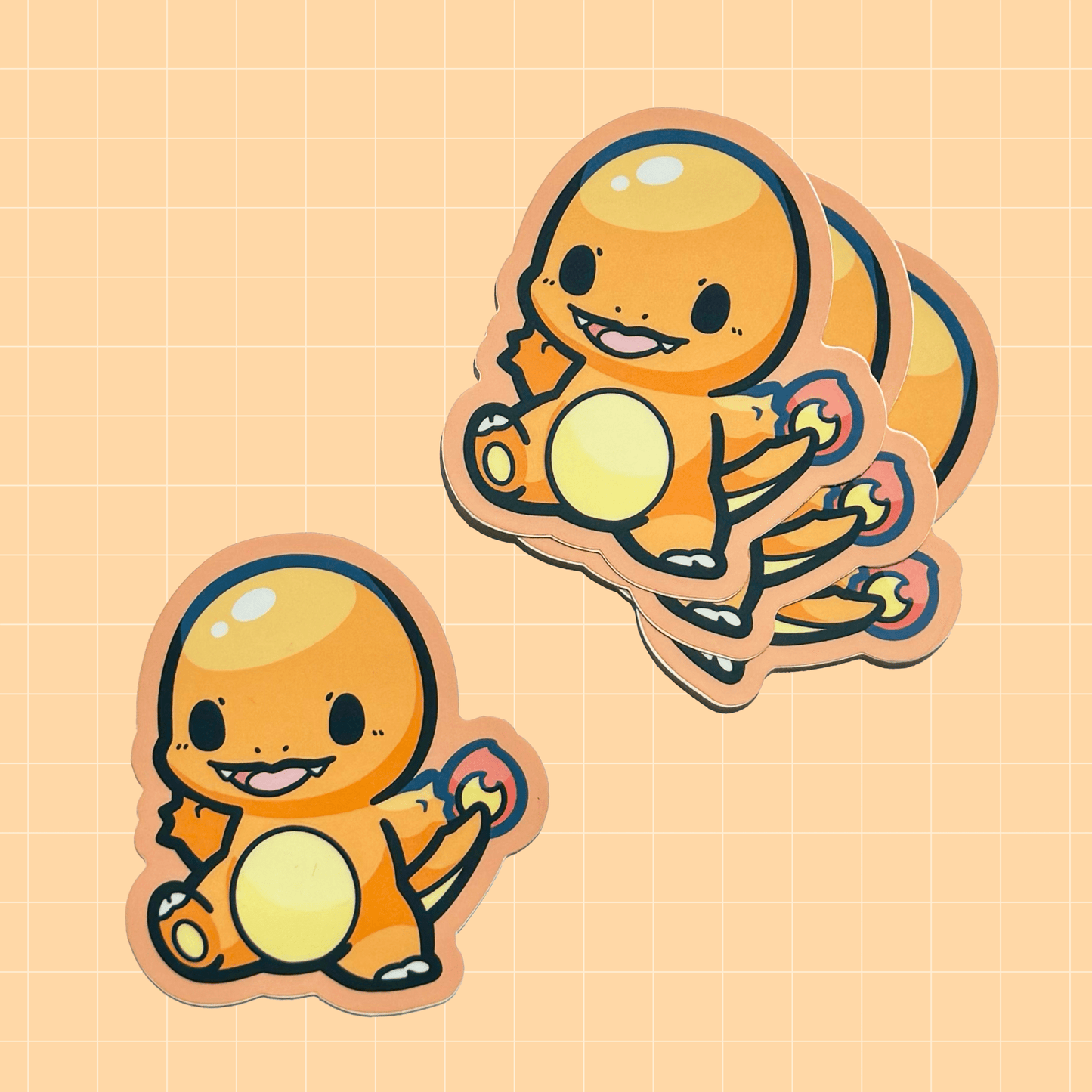 Charmander Party Sticker - HeyyoJojo