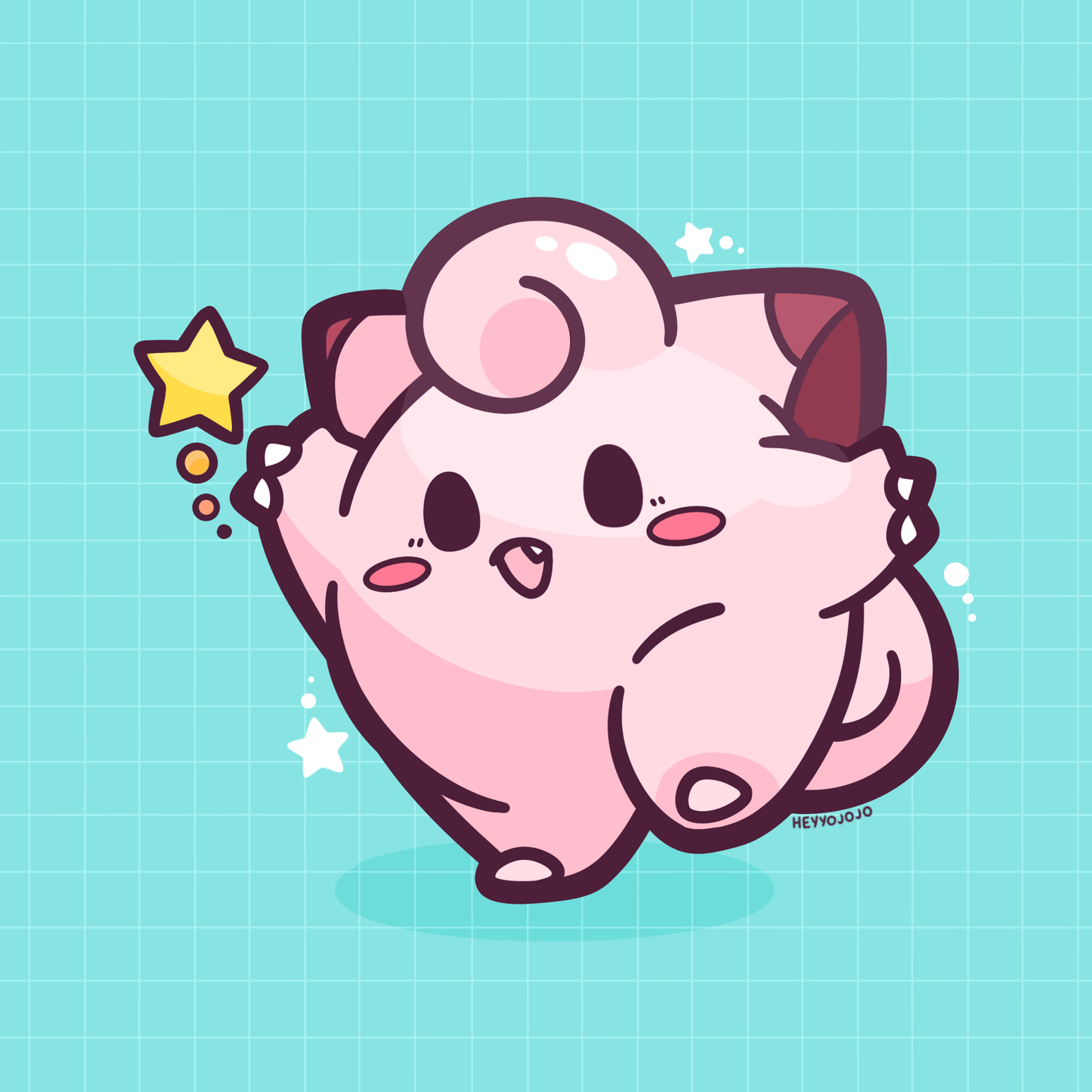 Clefairy Sticker | Galaxy - HeyyoJojo