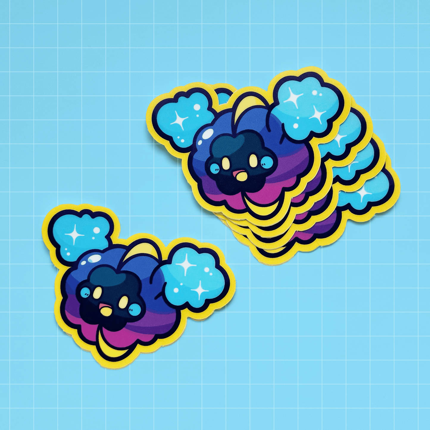 Cosmog Sticker | Galaxy - HeyyoJojo