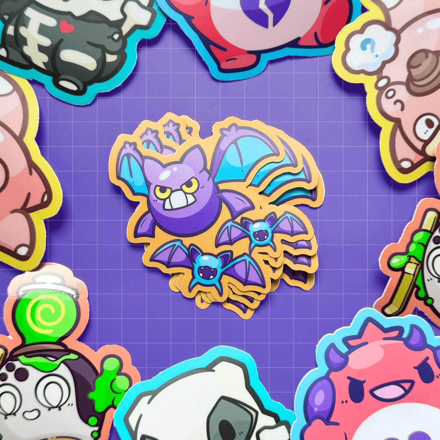 Crobat Sticker - HeyyoJojo