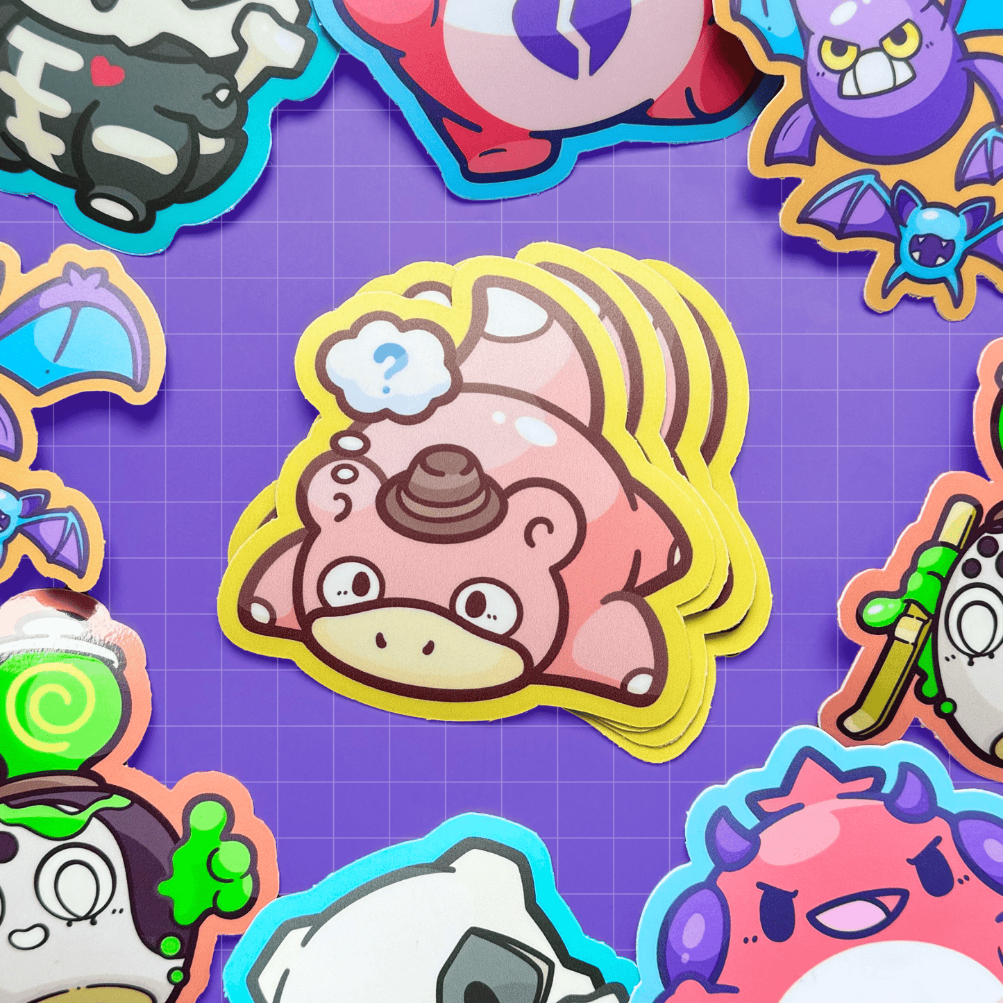 Detective Slowpoke Sticker - HeyyoJojo