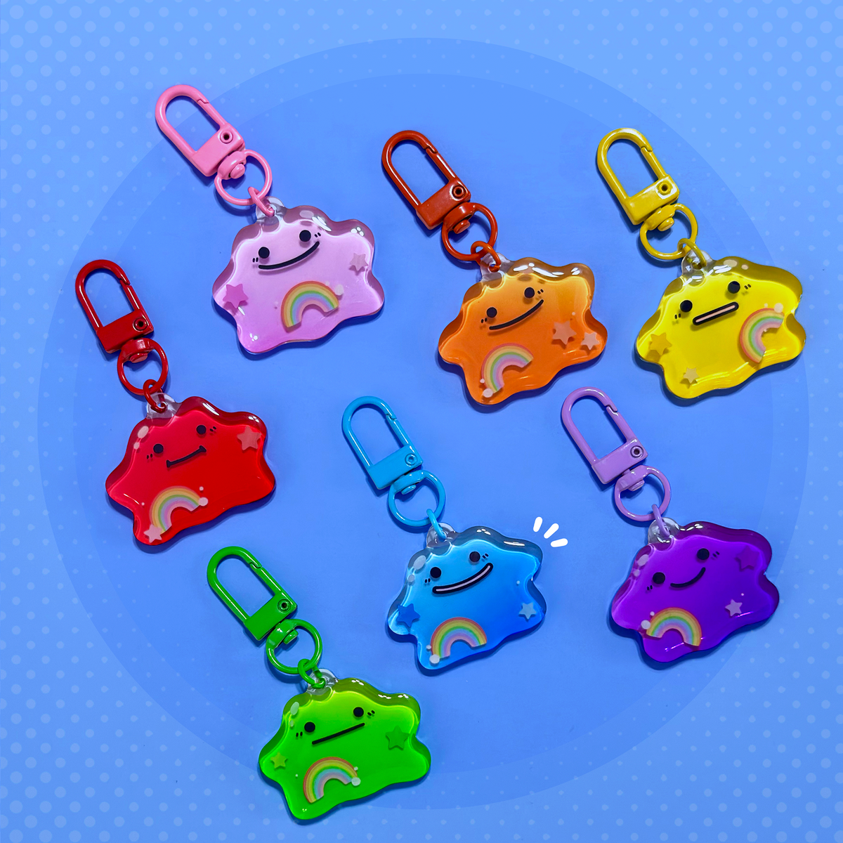 Rainbow Ditto Charms