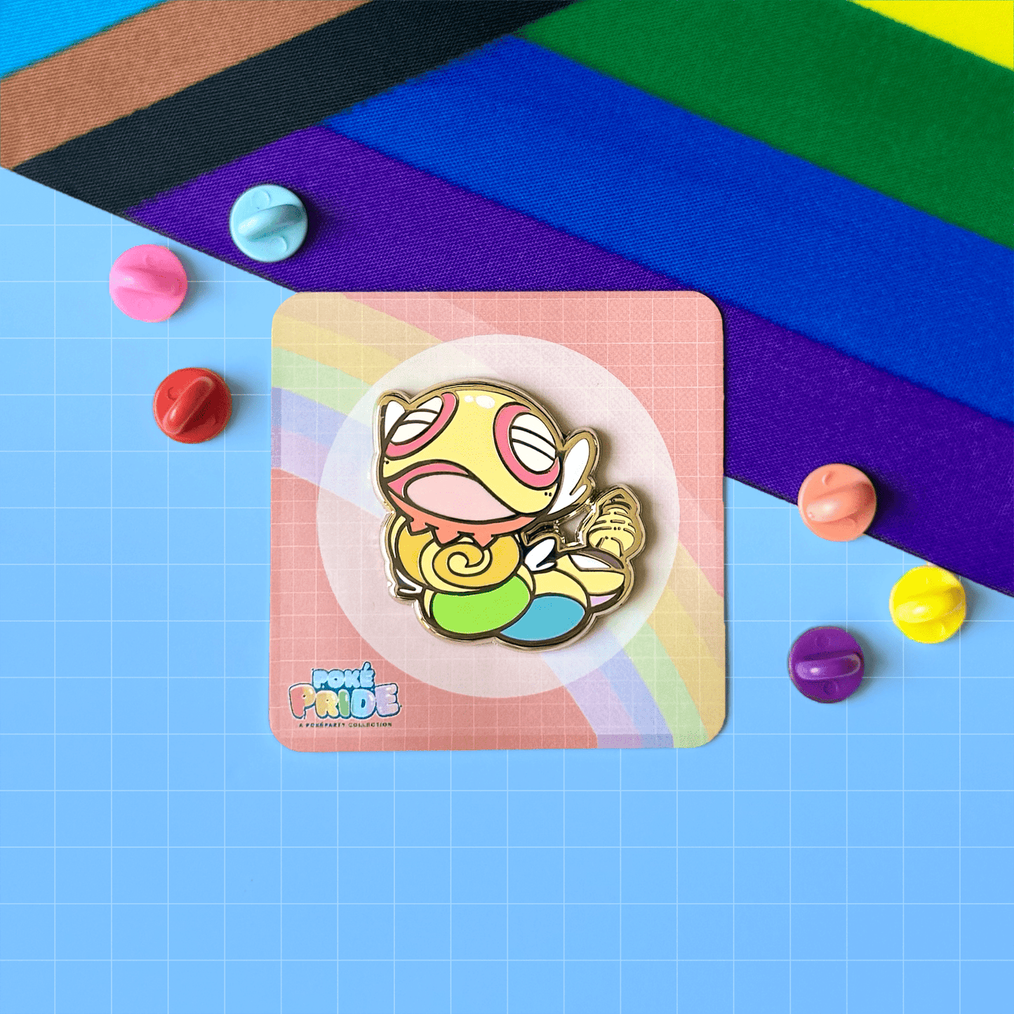 Dudunsparce PokéPRIDE Pin - HeyyoJojo