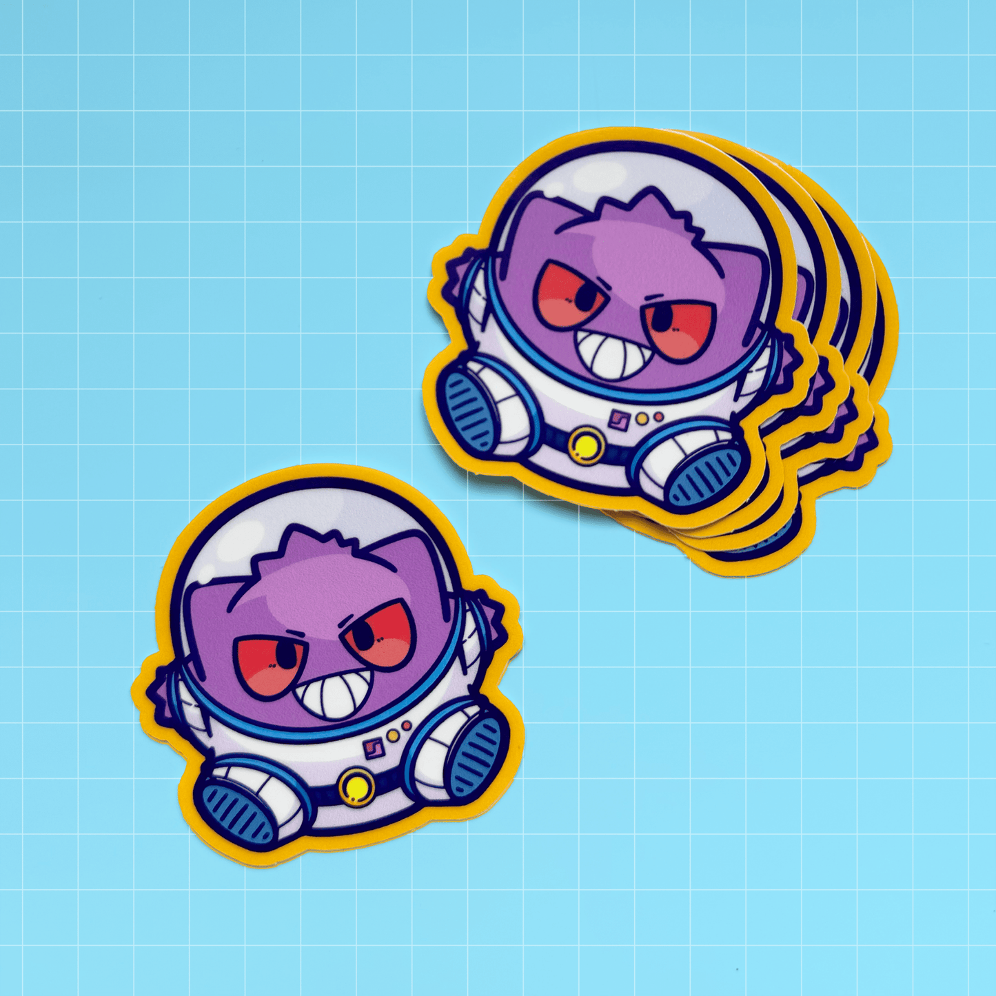 Gengar Sticker | Galaxy - HeyyoJojo