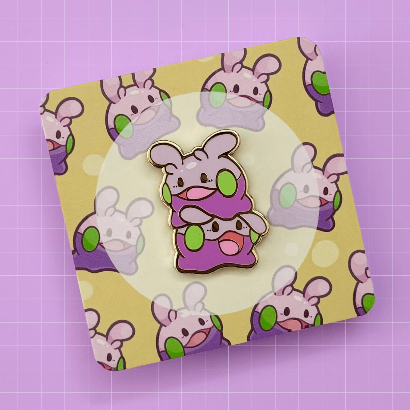 Goomy Party Friend Pin - HeyyoJojo