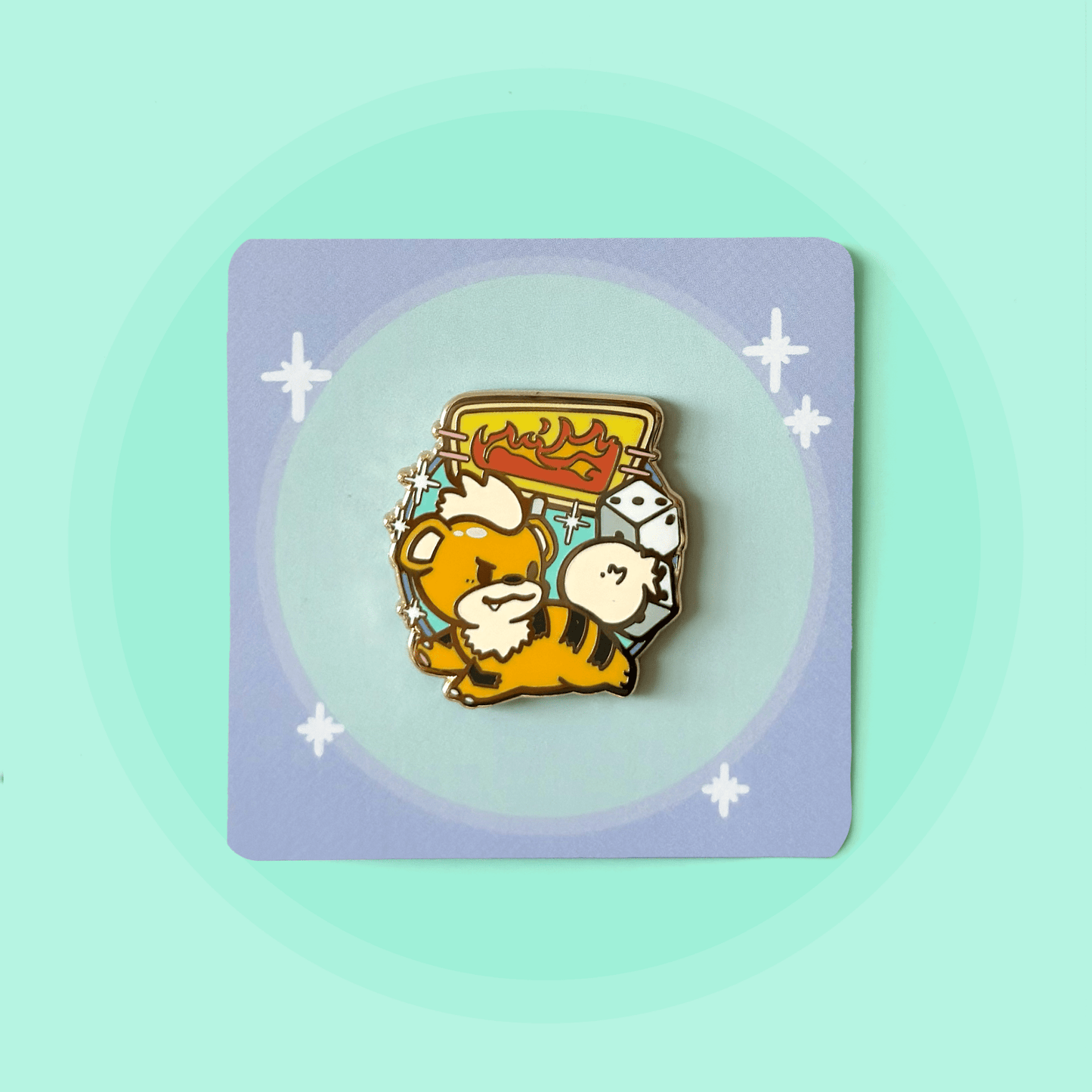 Growlithe Party Friend Pin - HeyyoJojo