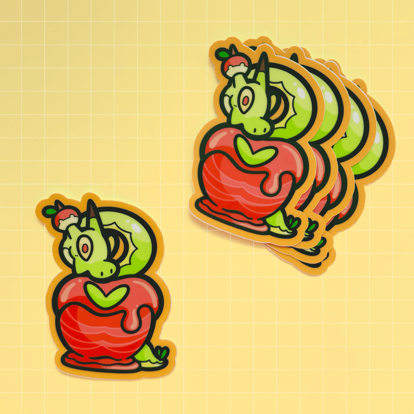 Hydrapple Party Friend Sticker - HeyyoJojo