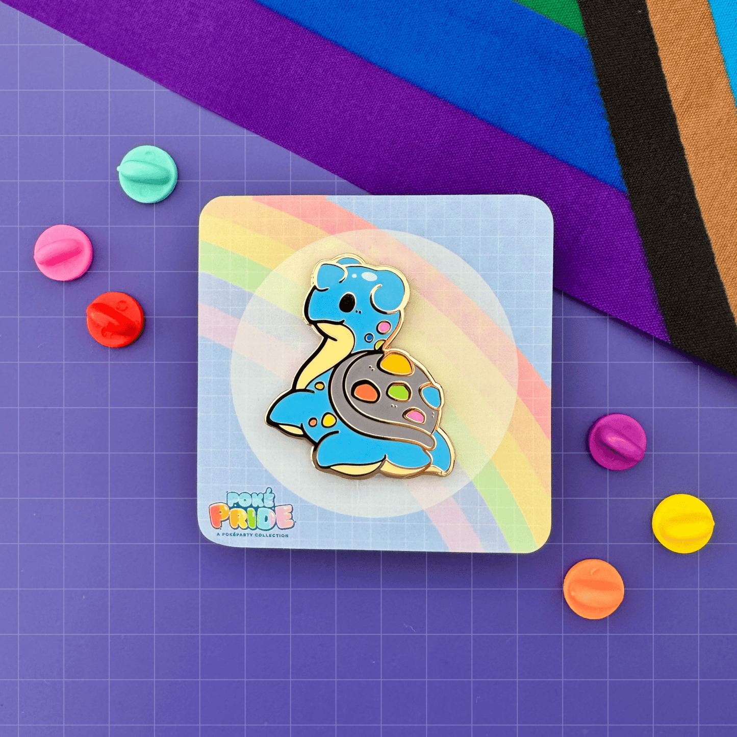 Lapras PokéPRIDE Pin - HeyyoJojo