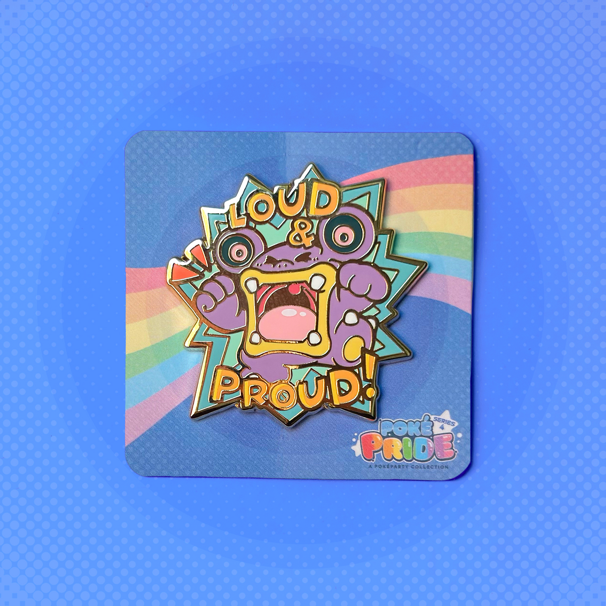 Loudred PokéPRIDE Pin