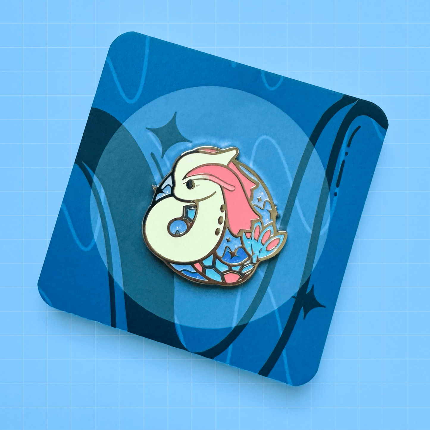 Milotic Party Friend Pin - HeyyoJojo