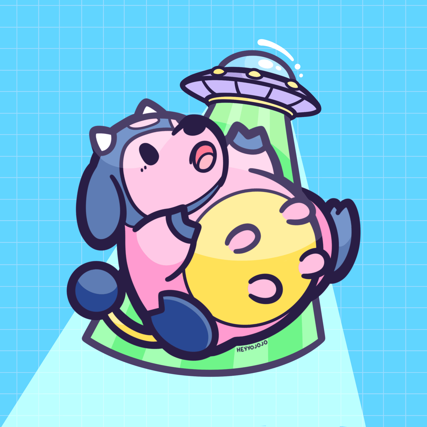 Miltank Sticker | Galaxy - HeyyoJojo