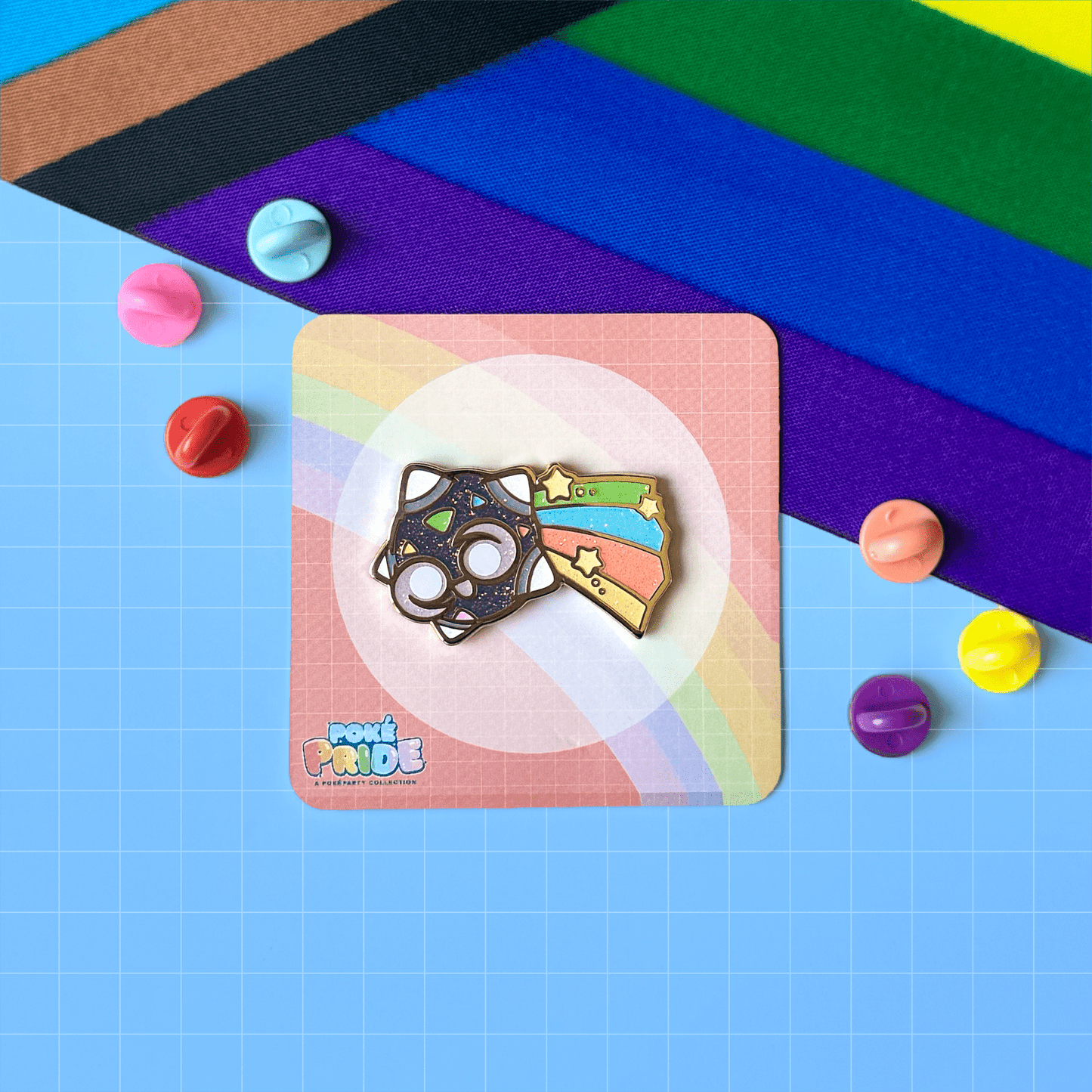 Minior PokéPRIDE Pin - HeyyoJojo