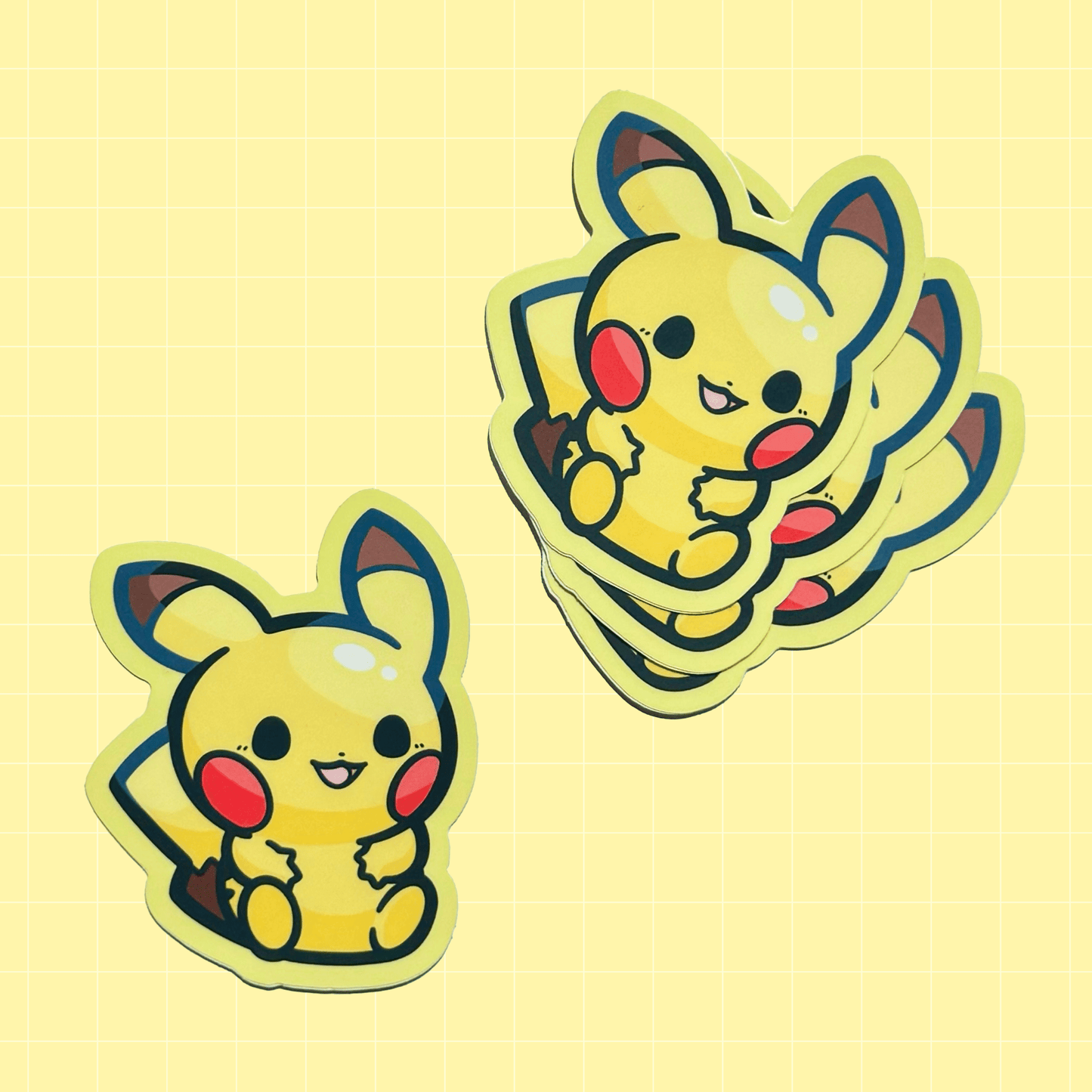 Pikachu Party Sticker - HeyyoJojo