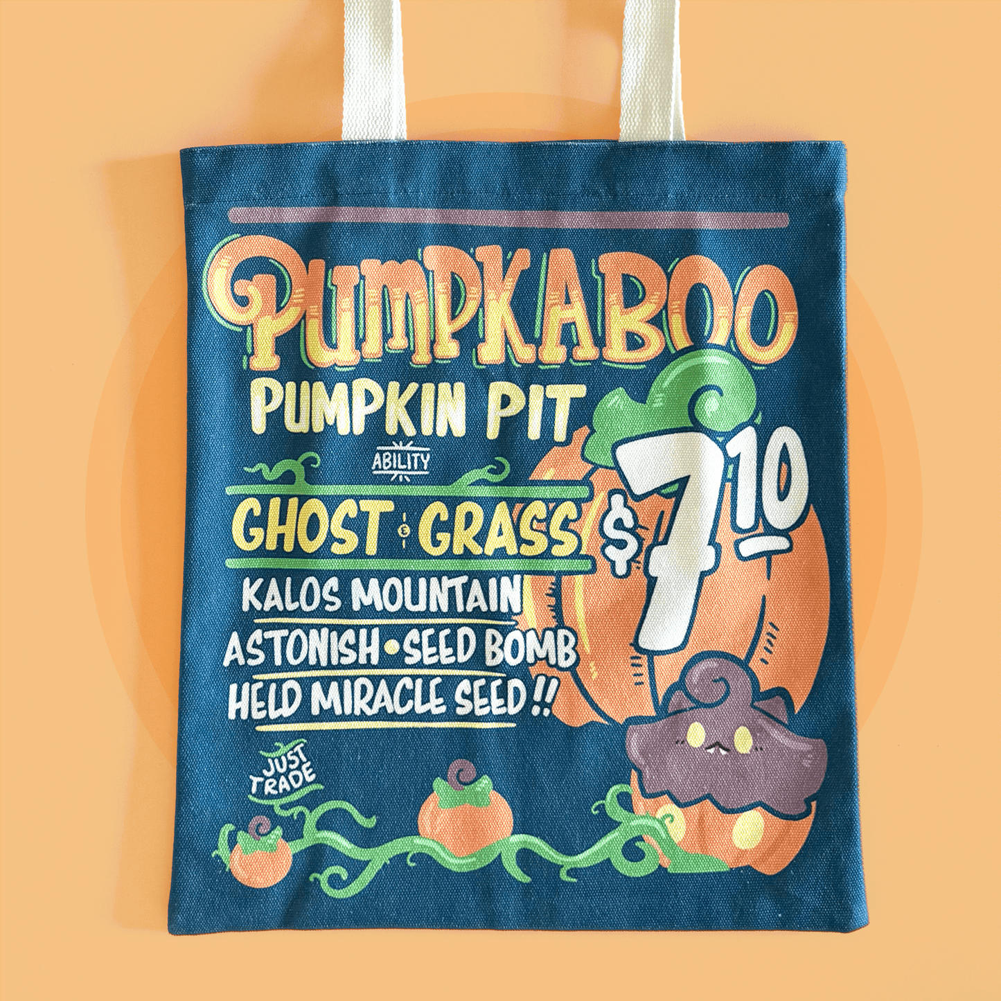 Pumpkaboo Harvest Tote Bag - HeyyoJojo
