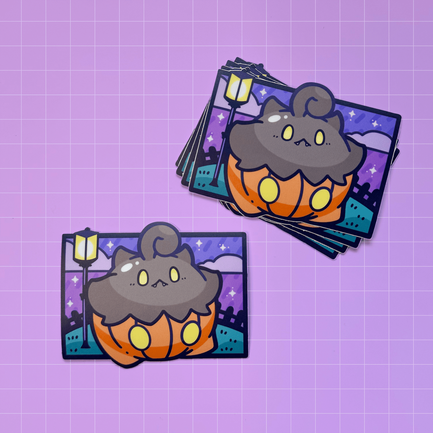 Pumpkaboo Party Friend Sticker - HeyyoJojo