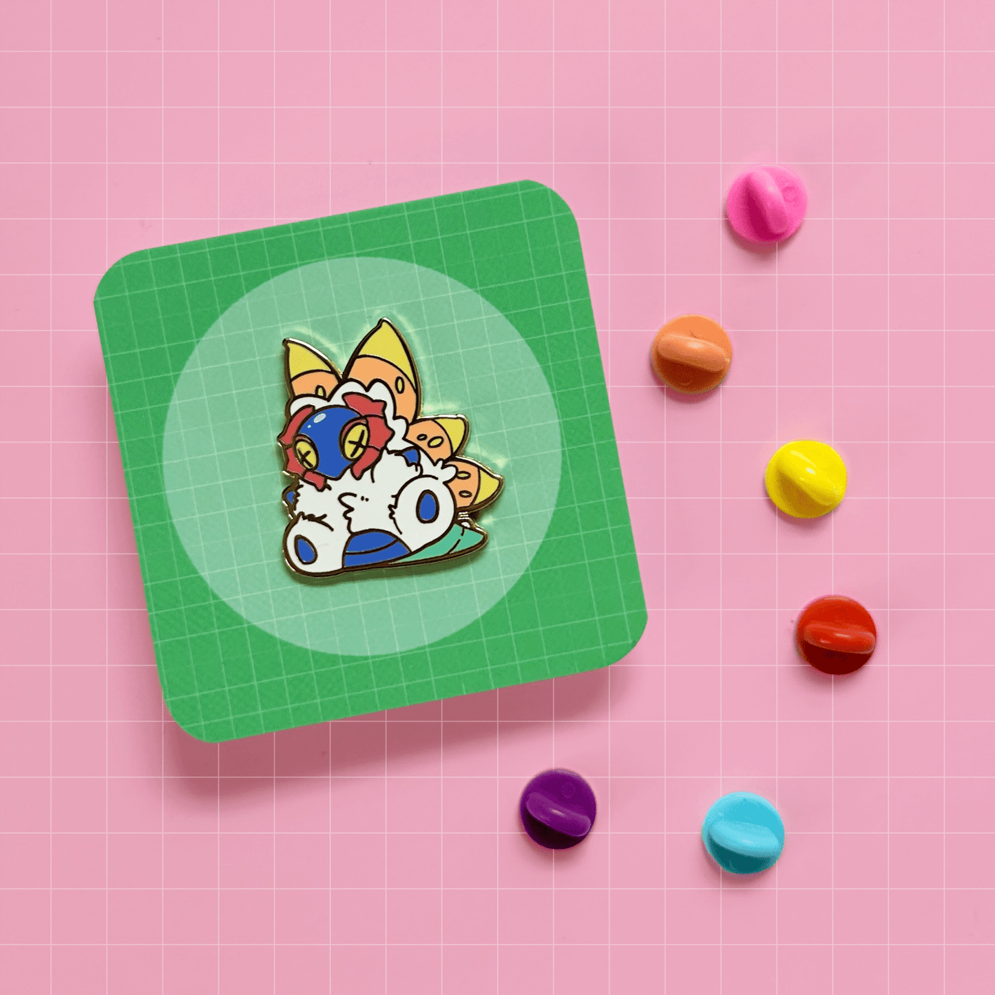 Slither Wing Party Friend Pin - HeyyoJojo
