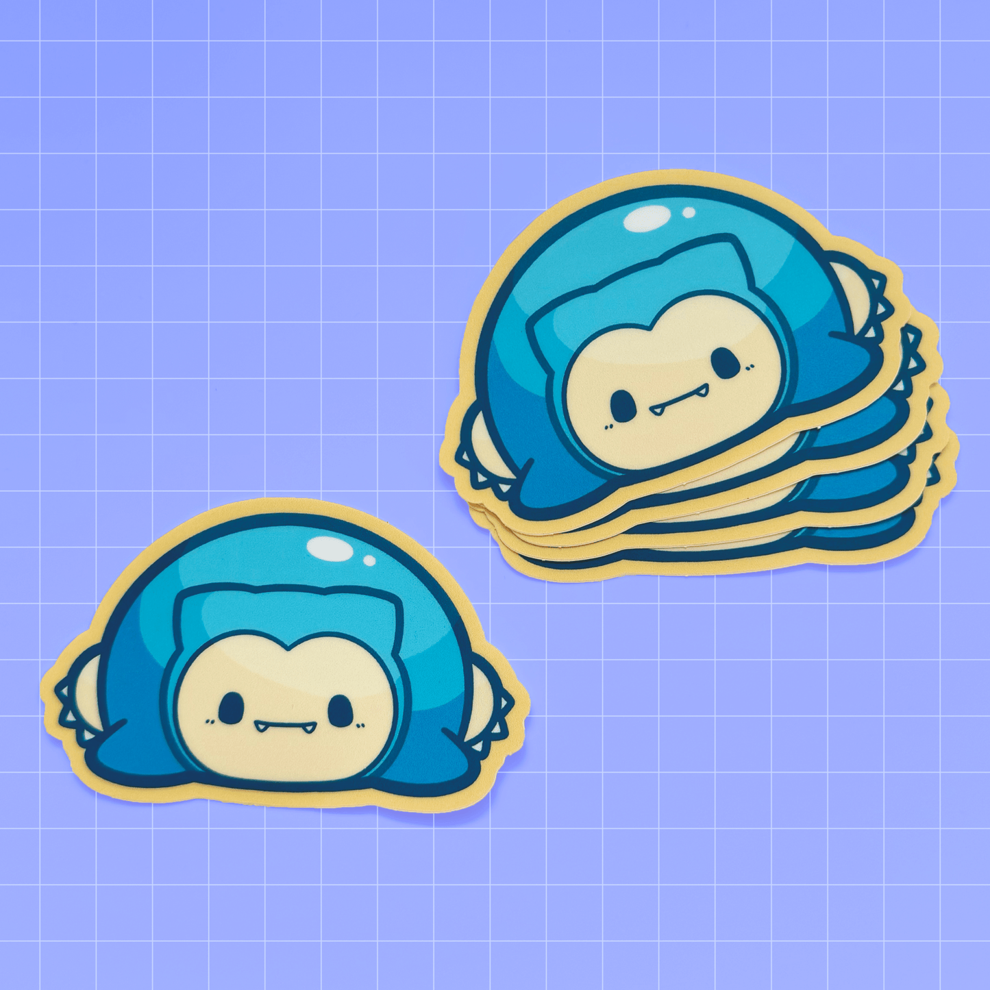 Snorlax Party Friend Sticker - HeyyoJojo