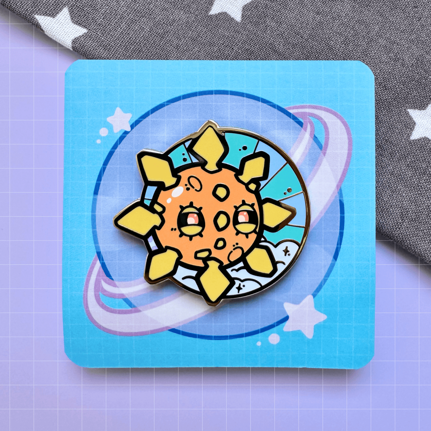 Solrock Pin | Galaxy - HeyyoJojo