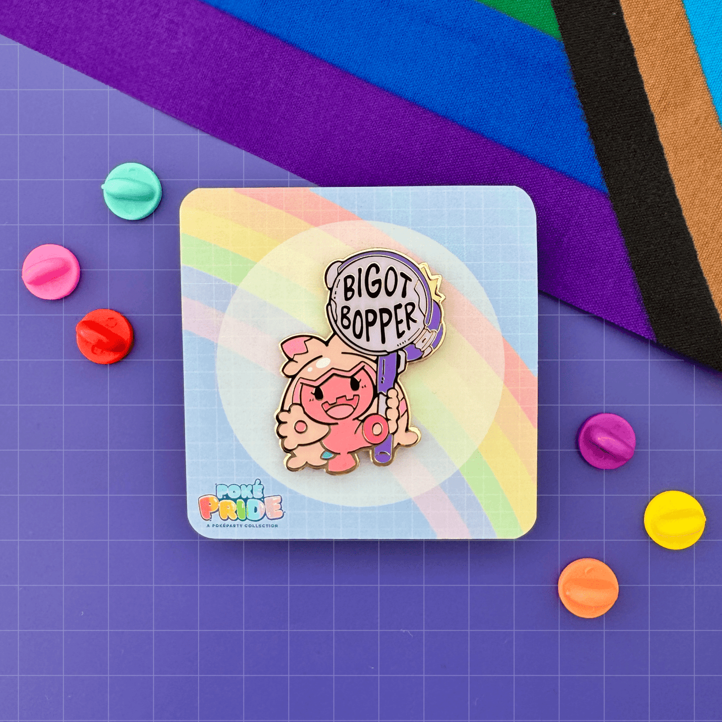 Tinkaton PokéPRIDE Pin - HeyyoJojo