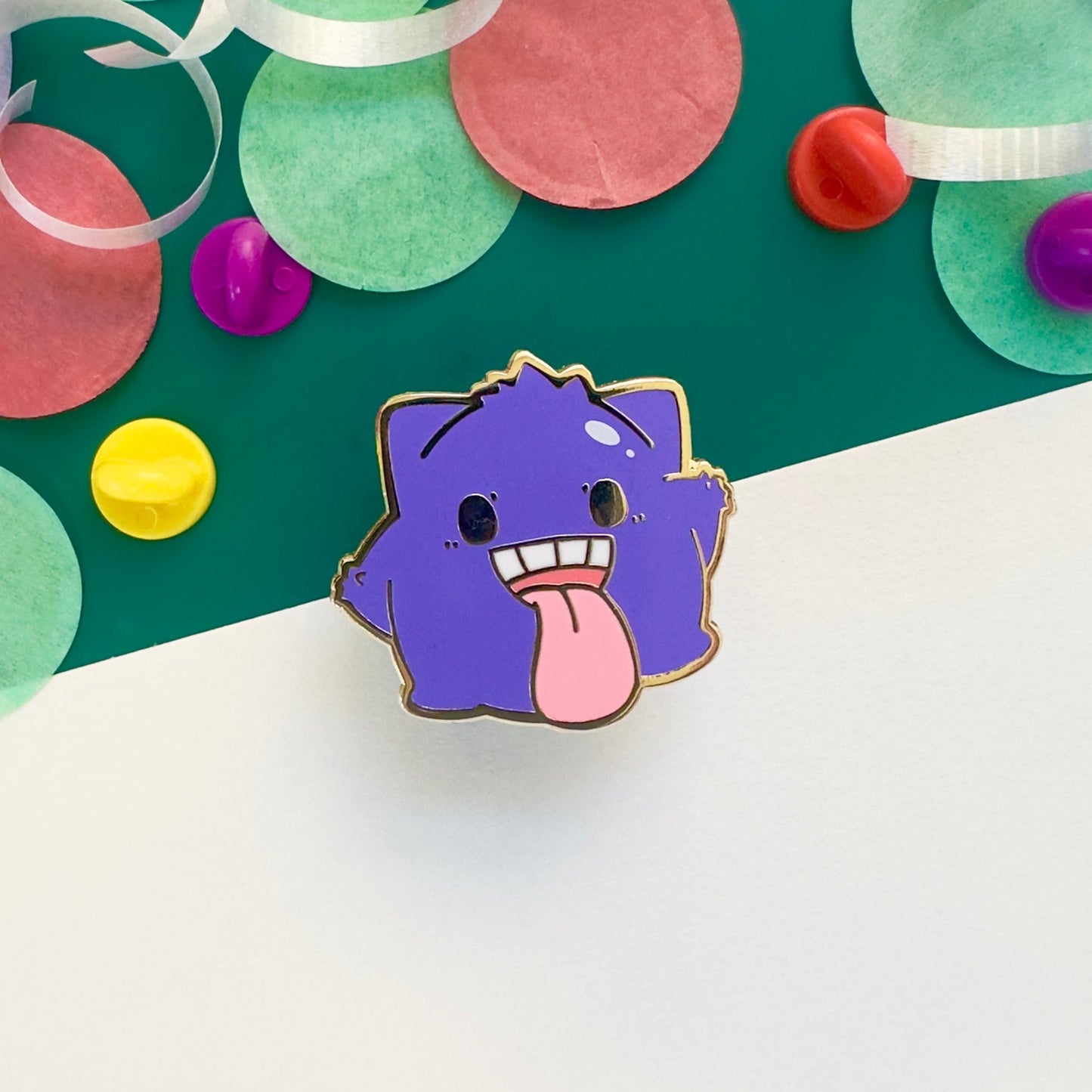 Gengar Party Friend Pin - HeyyoJojo