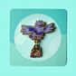 Corviknight Party Friend Pin | Taxi Attachment