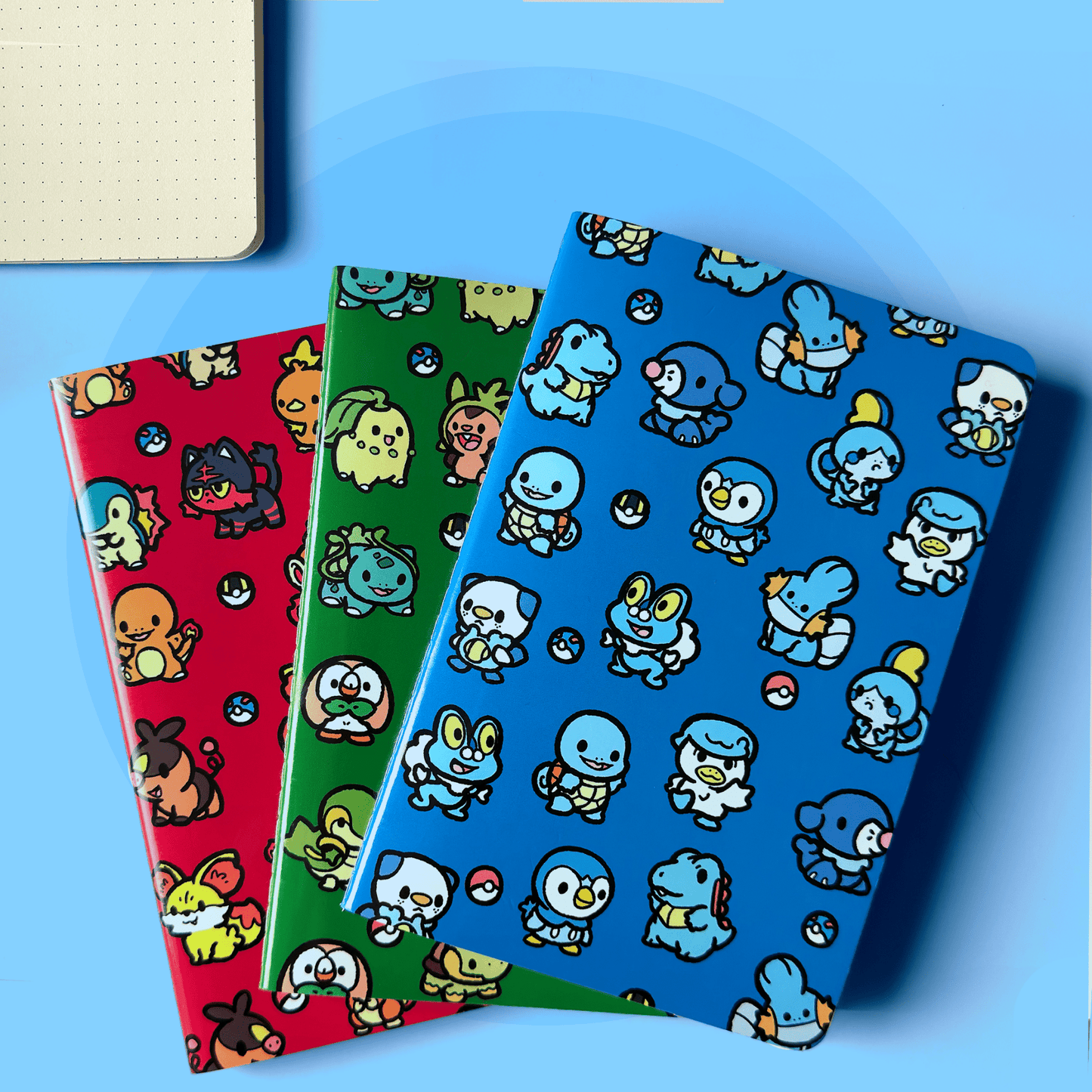 A5 Partner Notebook Set | Set of 3 - HeyyoJojo