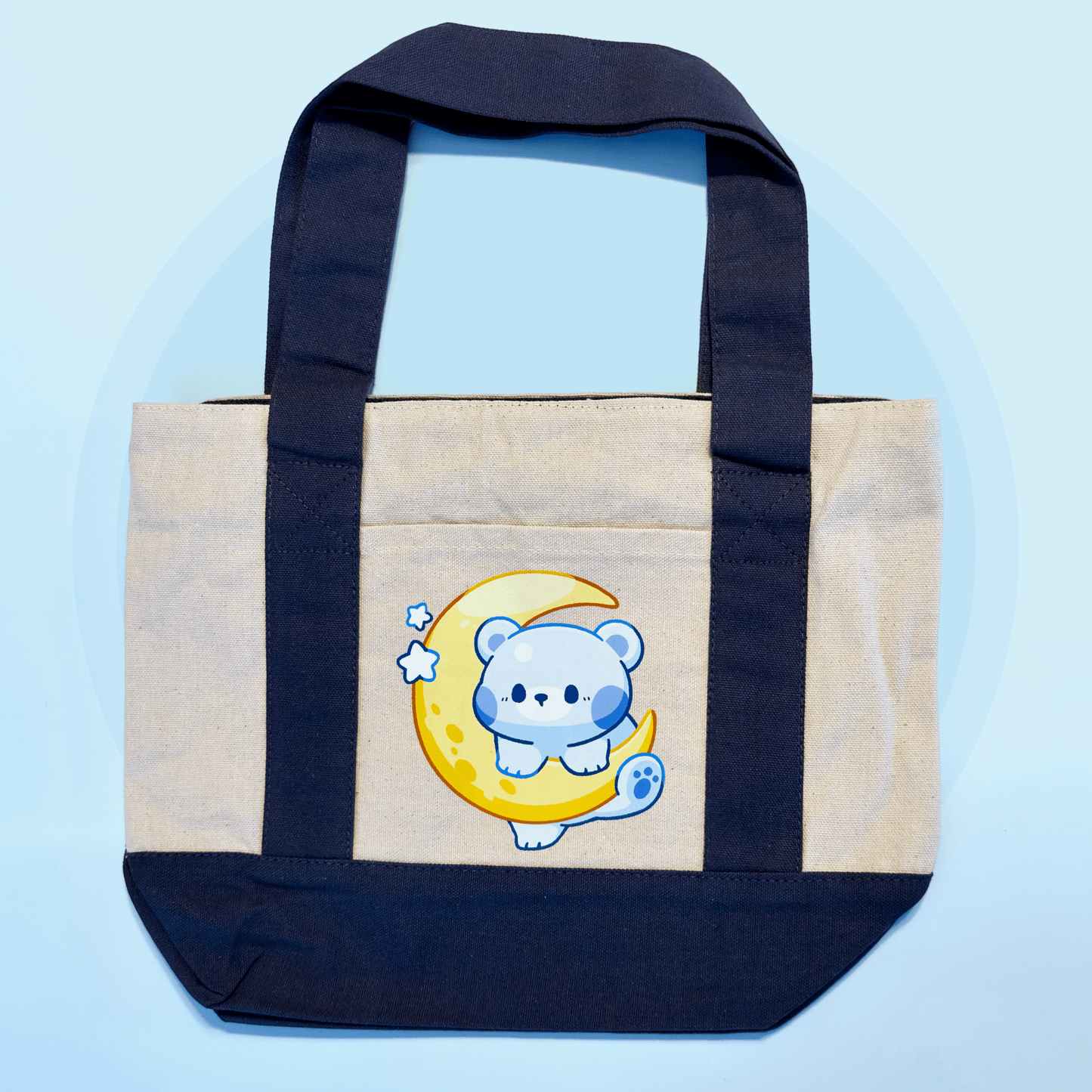 Bestie Bear Mini Zippered Tote - HeyyoJojo