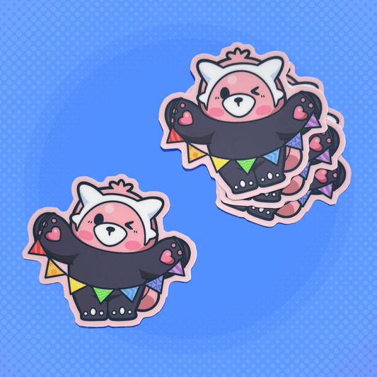 Bewear PokéPRIDE Sticker - HeyyoJojo