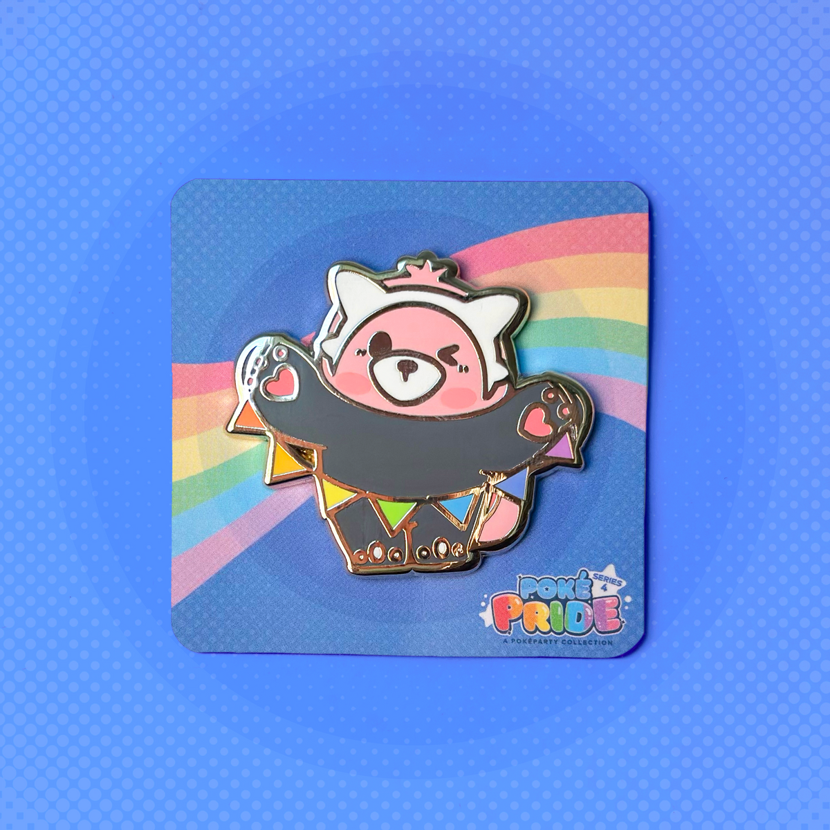 Bewear PokéPRIDE Pin