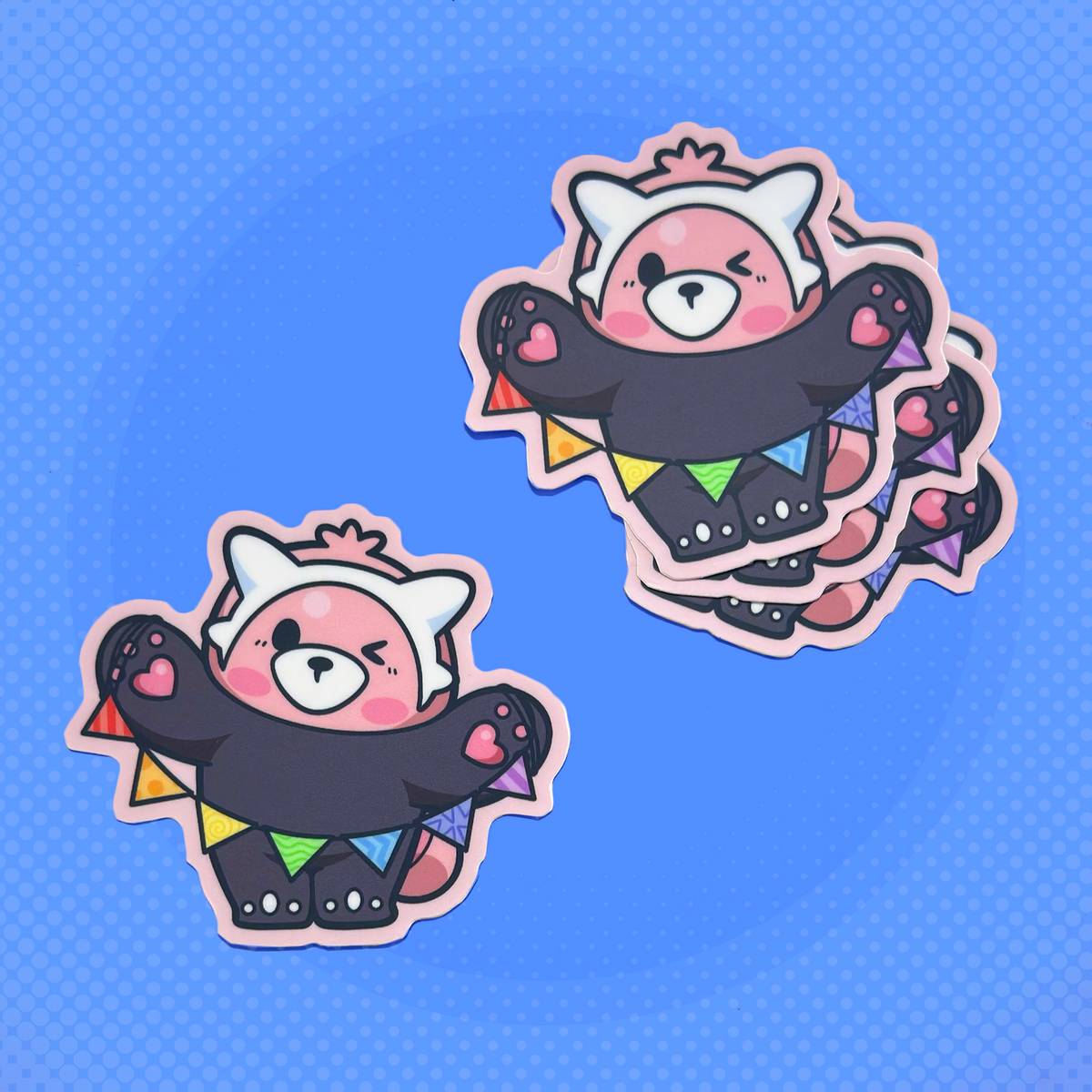 Bewear PokéPRIDE Sticker