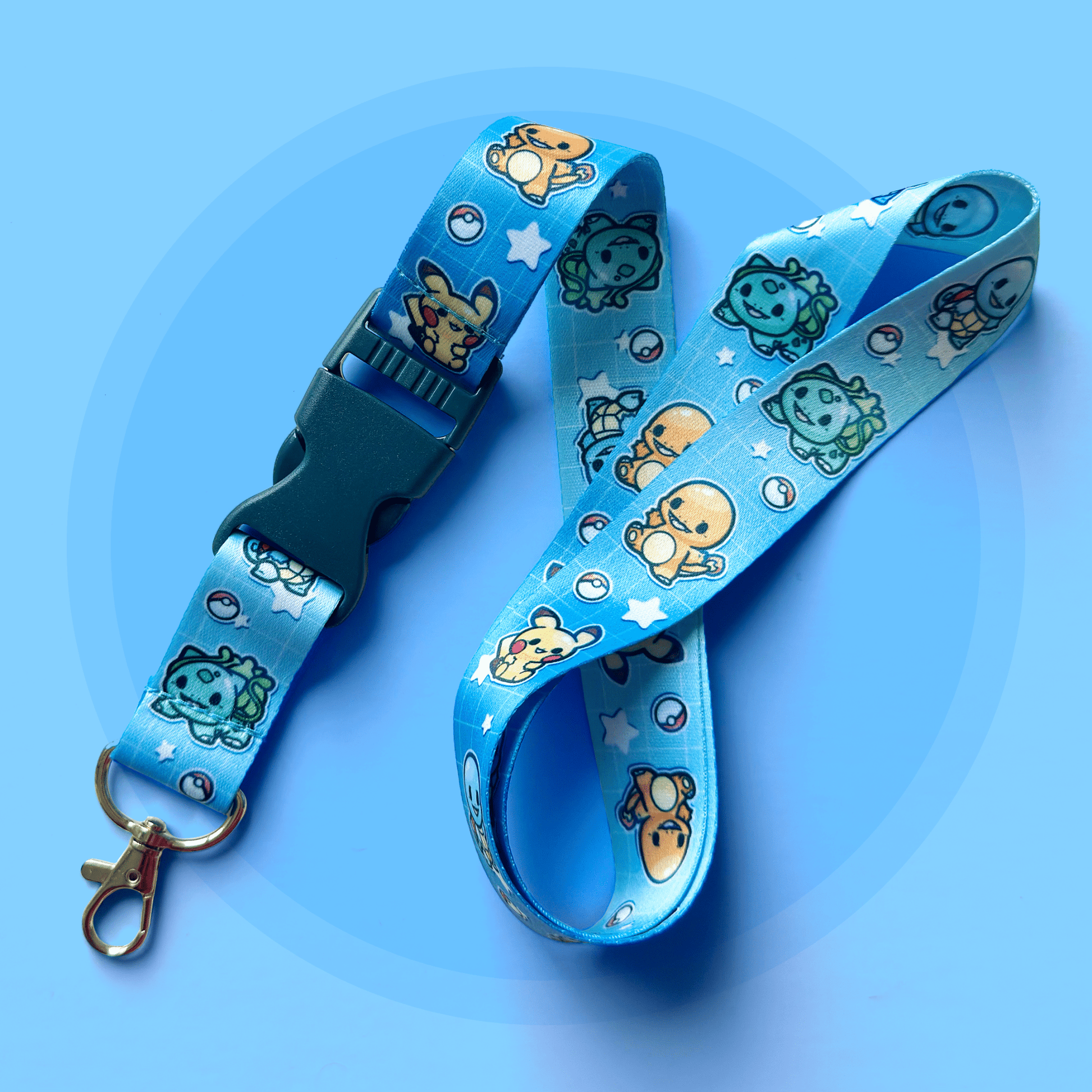 Blue Partner Lanyard - HeyyoJojo