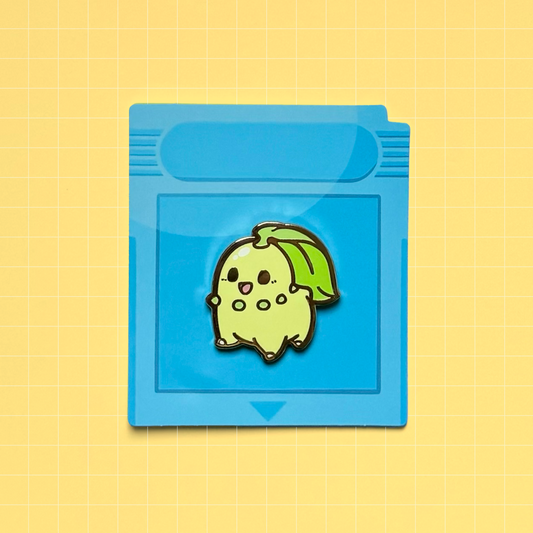 Chikorita Party Pin