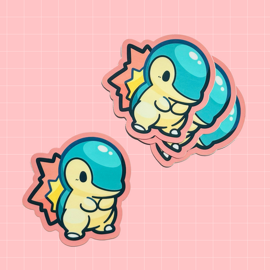 Cyndaquil Party Sticker