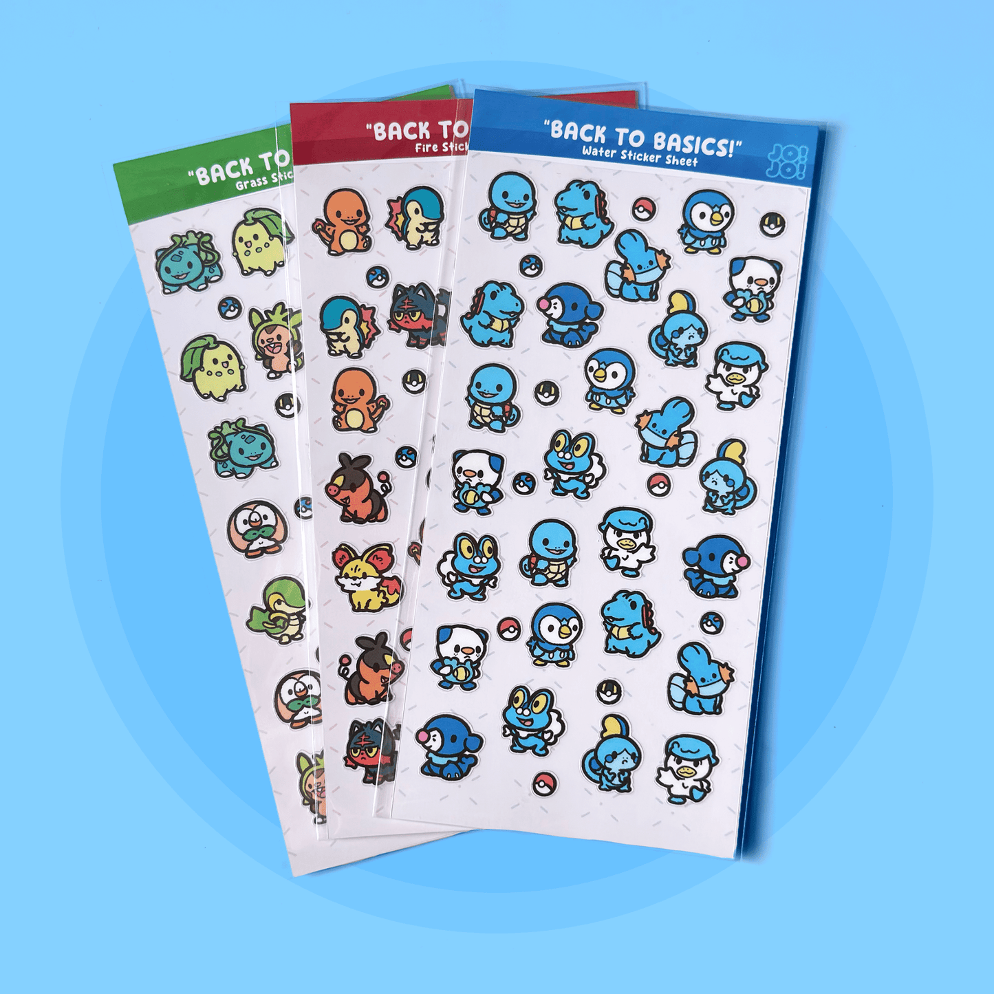 Deco Partner Sticker Sheet - HeyyoJojo