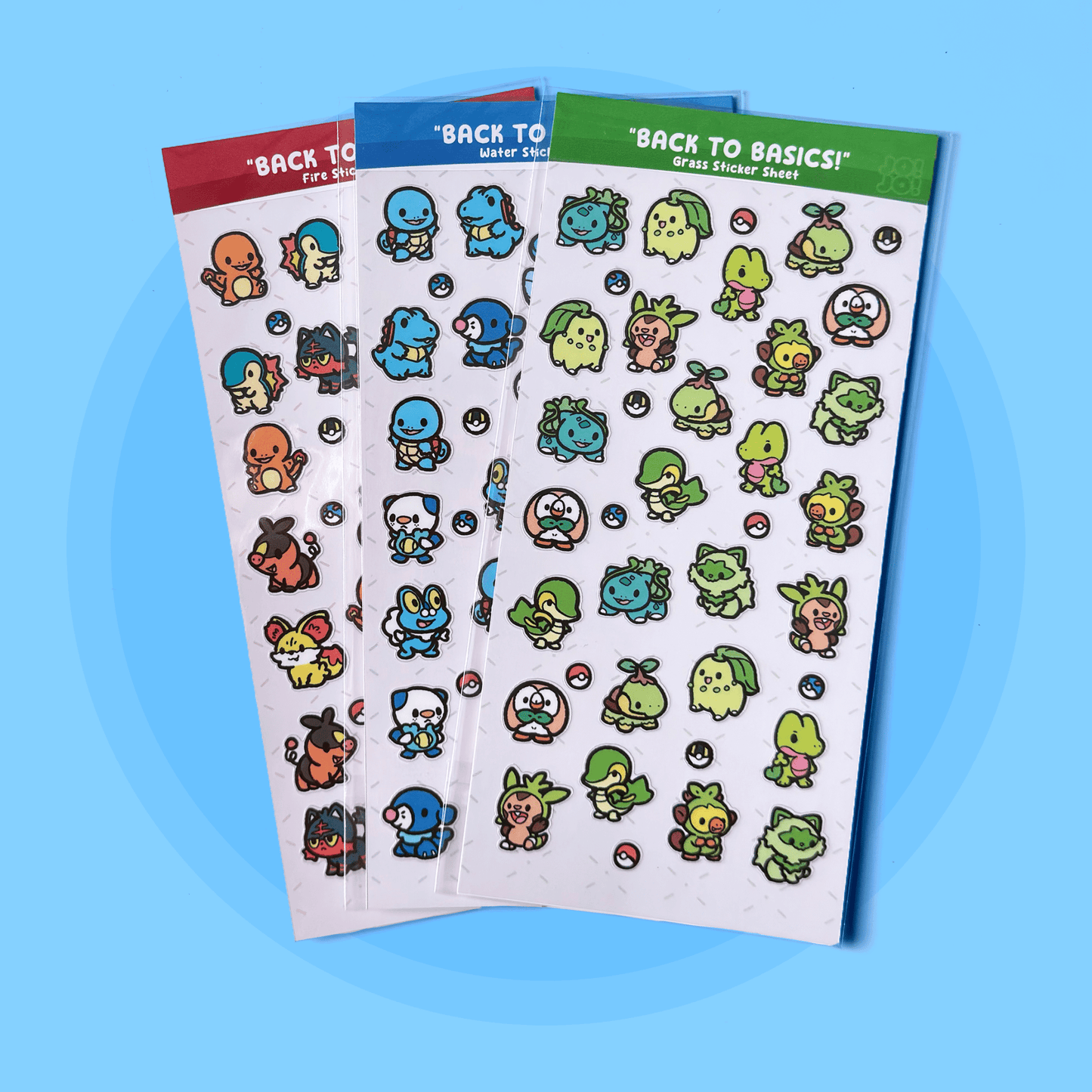 Deco Partner Sticker Sheet - HeyyoJojo