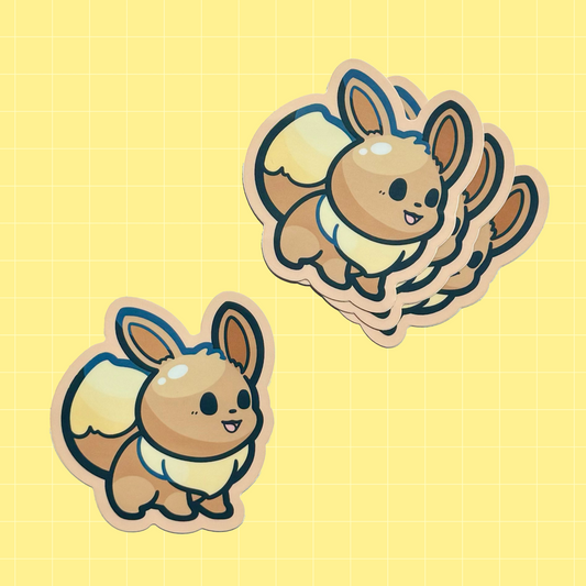 Eevee Party Sticker