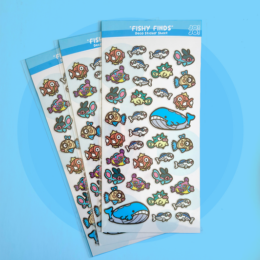 Fishy Deco Sticker Sheet