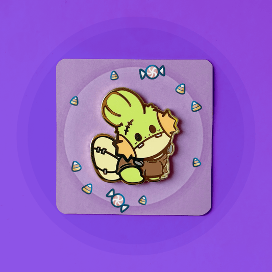 Franken Mudkip Wicked Party Pin - HeyyoJojo