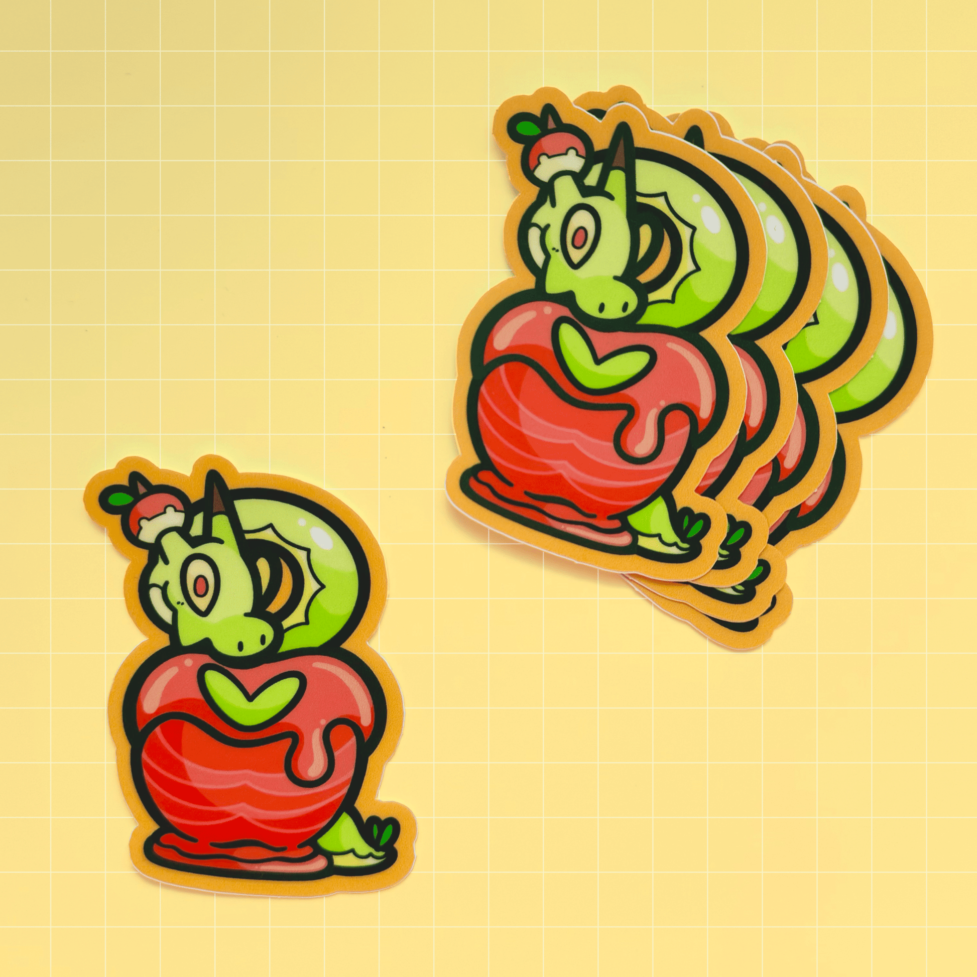 Hydrapple Party Friend Sticker - HeyyoJojo