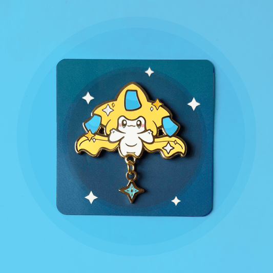 Jirachi Party Friend Pin - HeyyoJojo