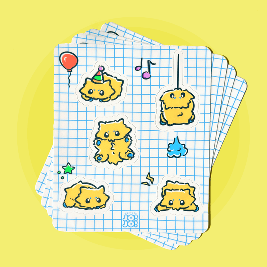 Joltik Sticker Sheet - HeyyoJojo