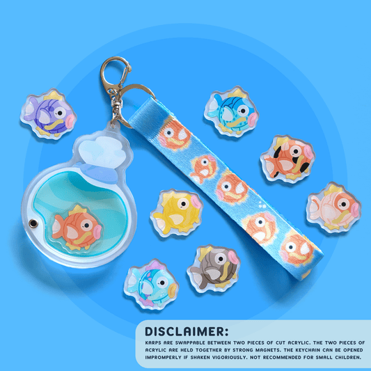 Karp Shaker Acrylic Charm Bundle - HeyyoJojo