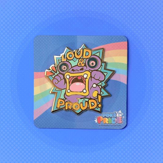 Loudred PokéPRIDE Pin - HeyyoJojo