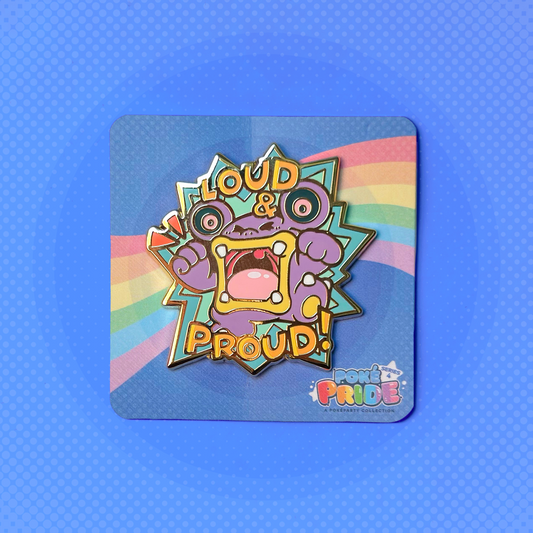 Loudred PokéPRIDE Pin