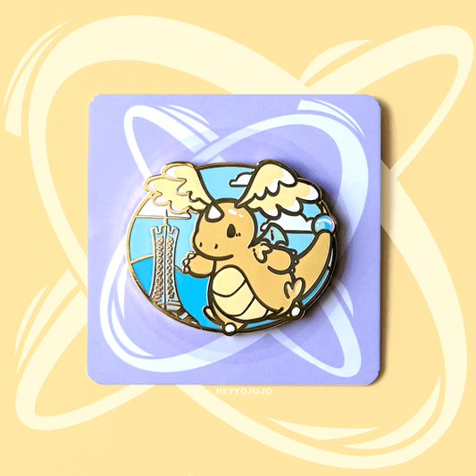 Mega Dragonite Pin - HeyyoJojo