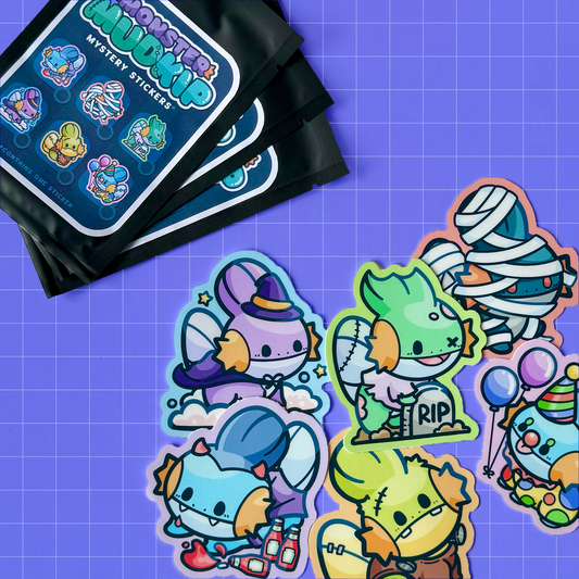 Monster Mudkip Mystery Stickers